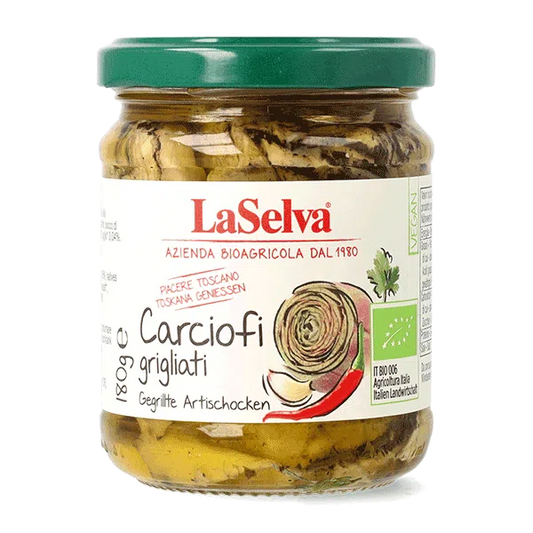 Carciofi grigliati sott'olio BIO