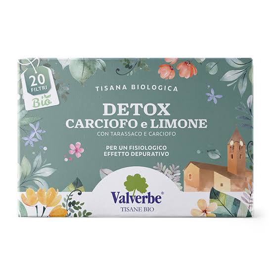 detox carciofo e limone BIO